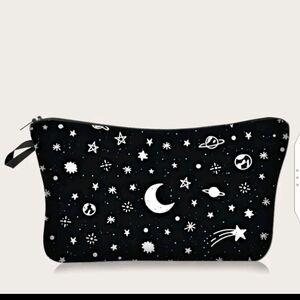 🆕🌙 Moon & Star Print Makeup Bag ✨
